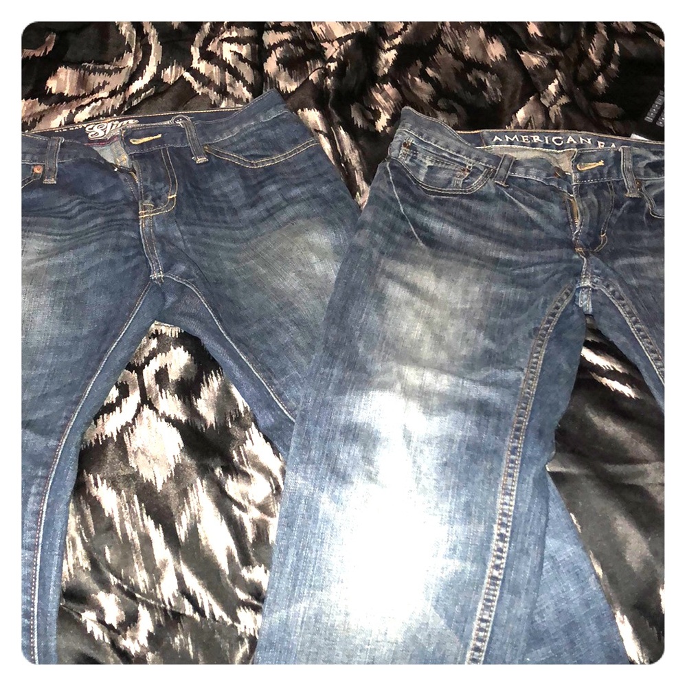 Two pair of jeans both 28x30